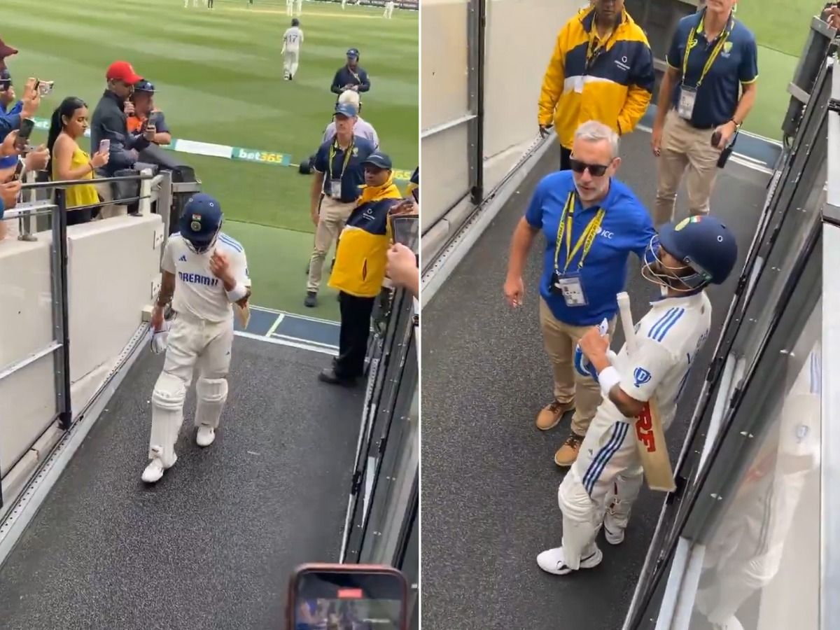 Virat Kohli Confronts Australian Fans After Dismissal
