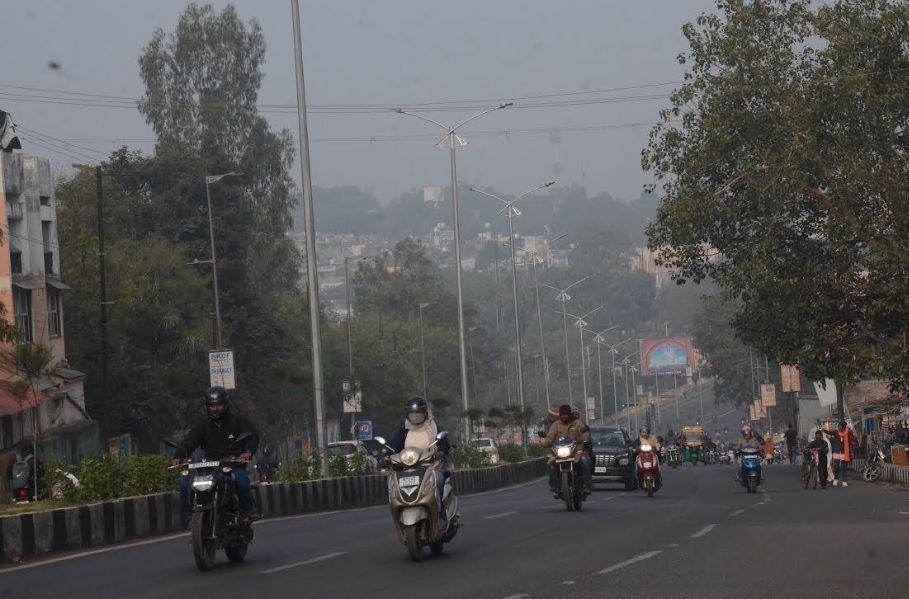fog conditions in Madhya Pradesh