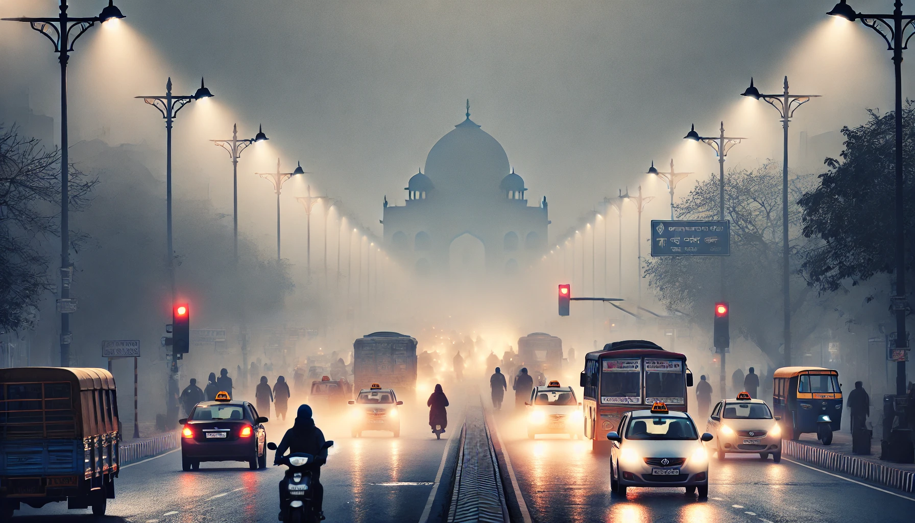 Dense Fog Engulfs Delhi-NCR