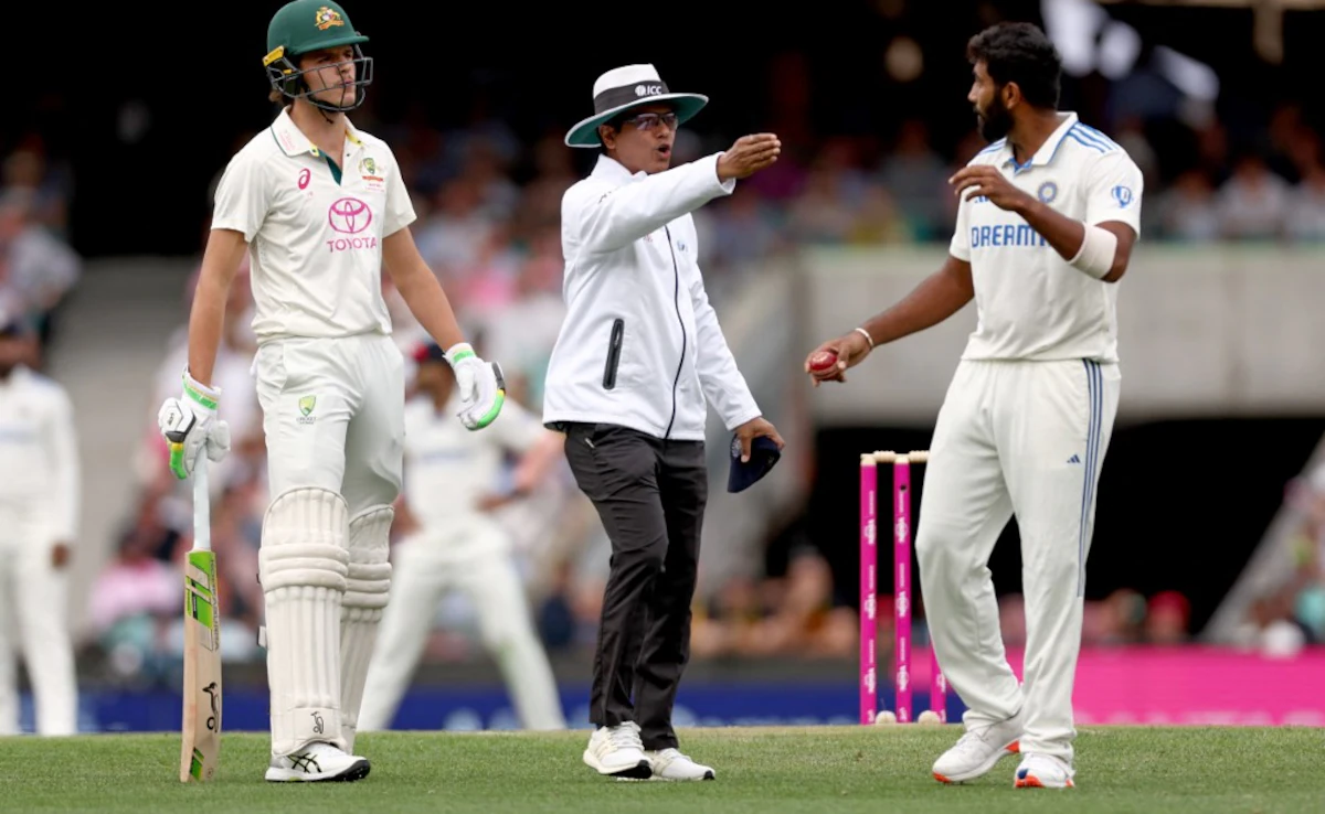 Jasprit Bumrah Clashes with Sam Constas