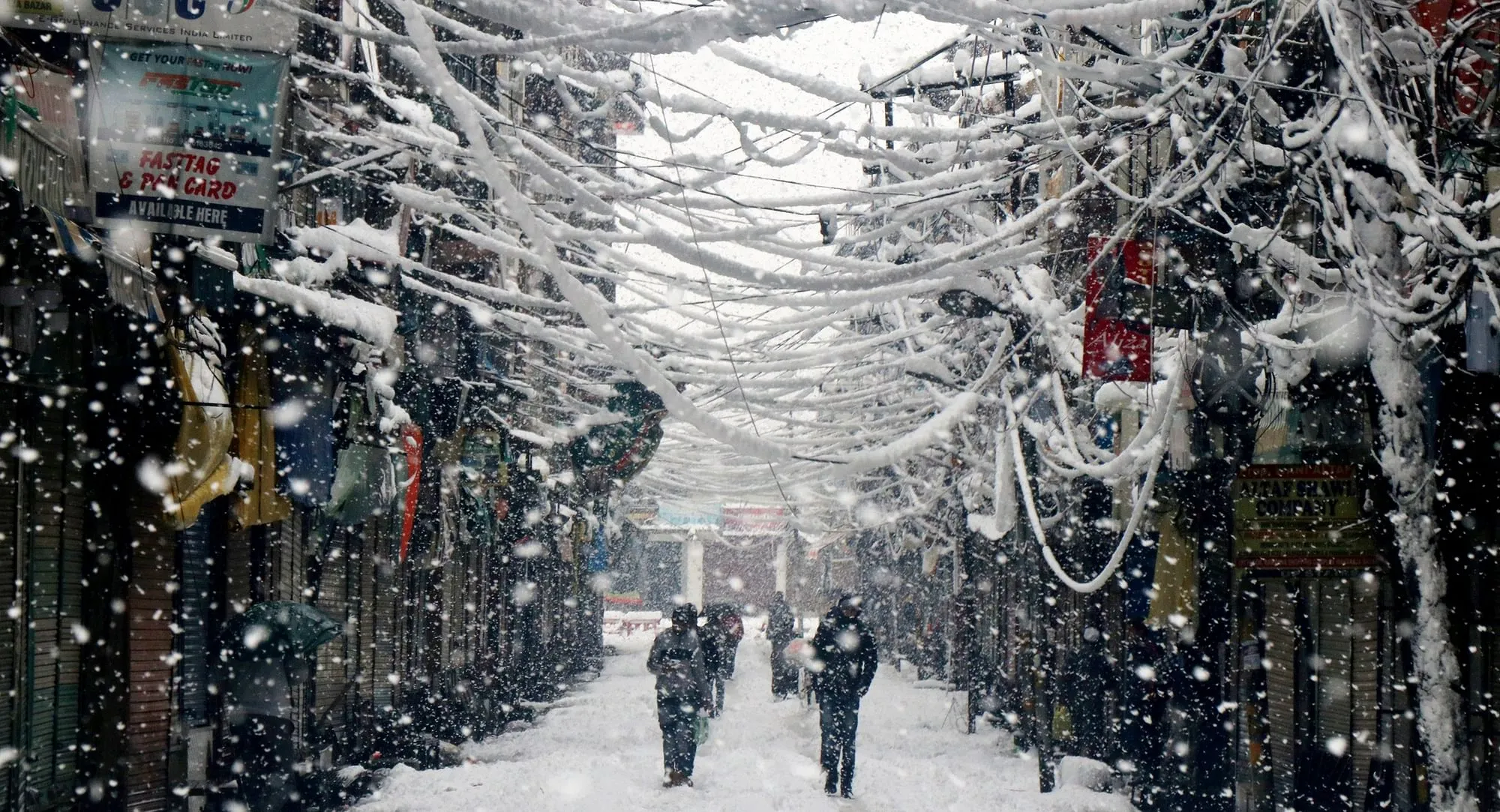 Fresh Snowfall Disrupts Power Supply