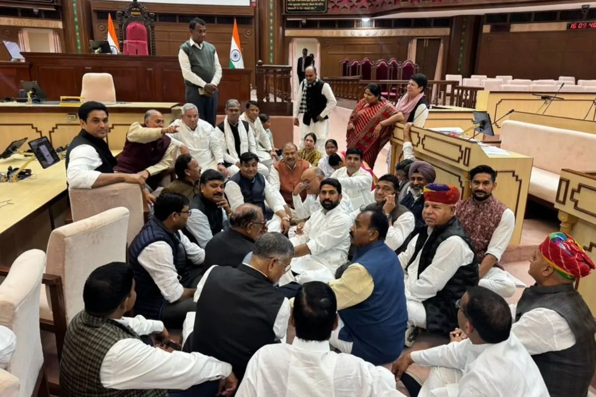 Rajasthan Assembly Chaos