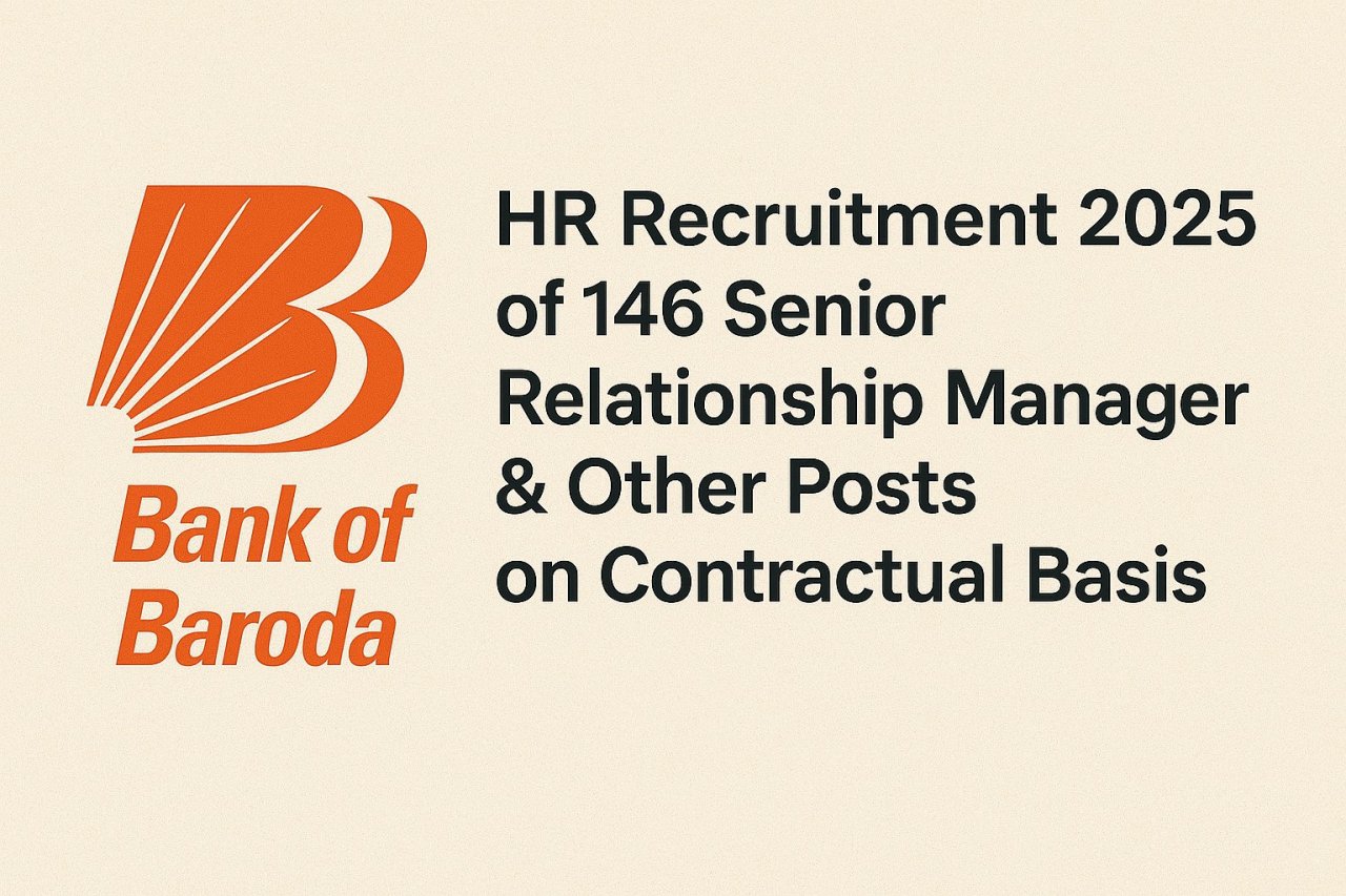 Bank of Baroda HR Recruitment