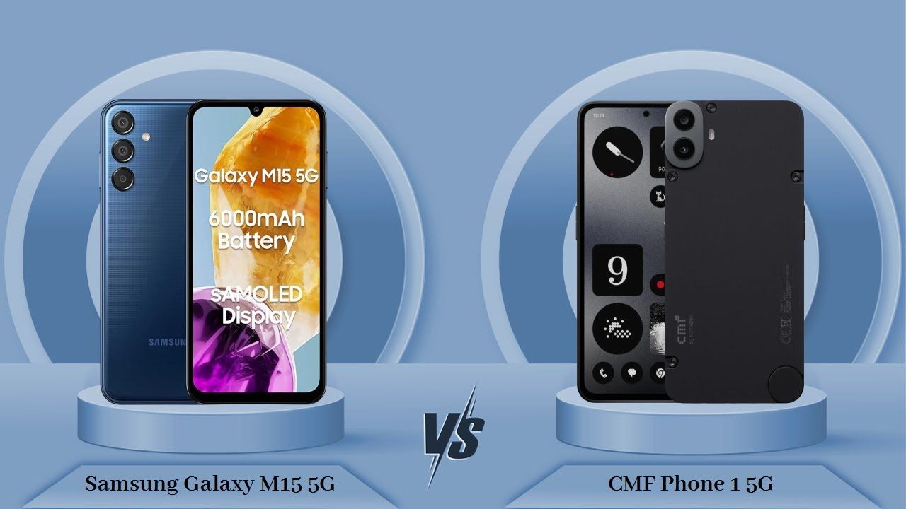 CMF Phone 1 vs Samsung Galaxy F15 5G