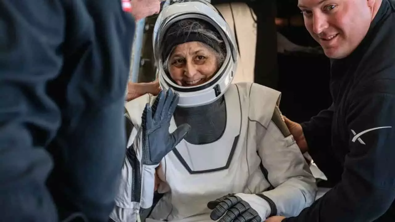 ISRO Welcomes Sunita Williams