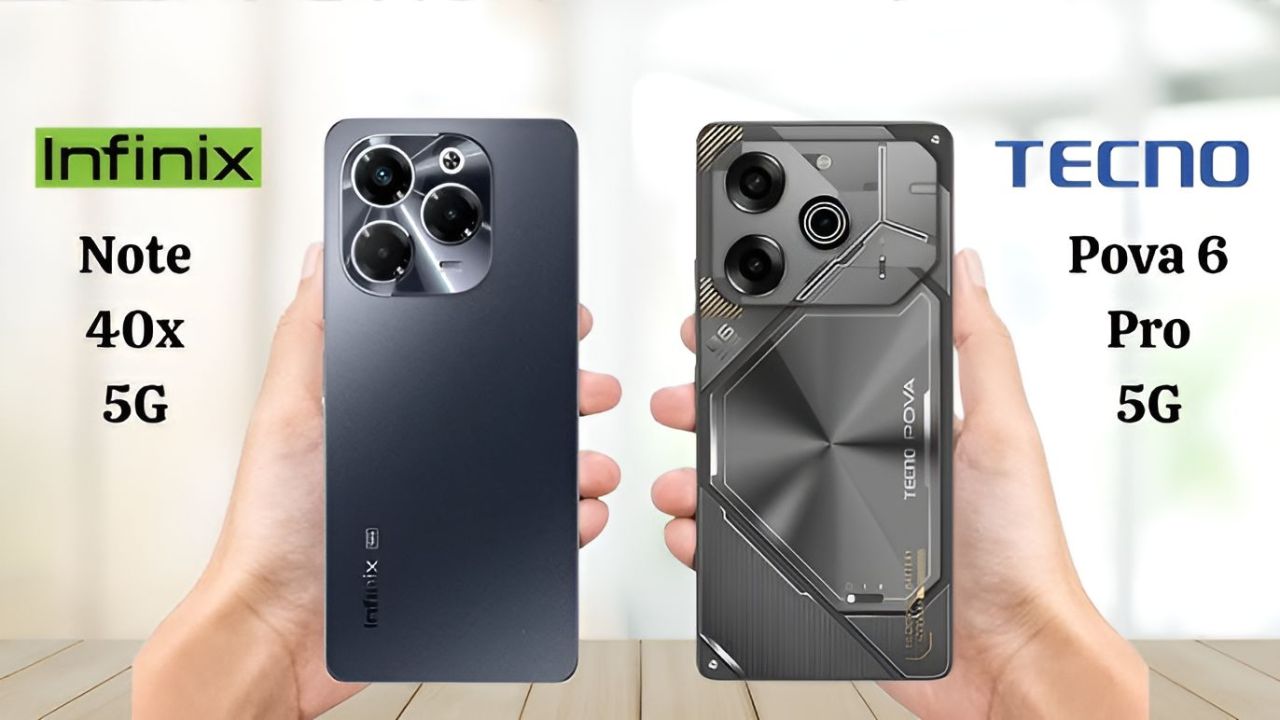 Infinix Note 40X 5G vs Tecno Pova 6 Neo 5G
