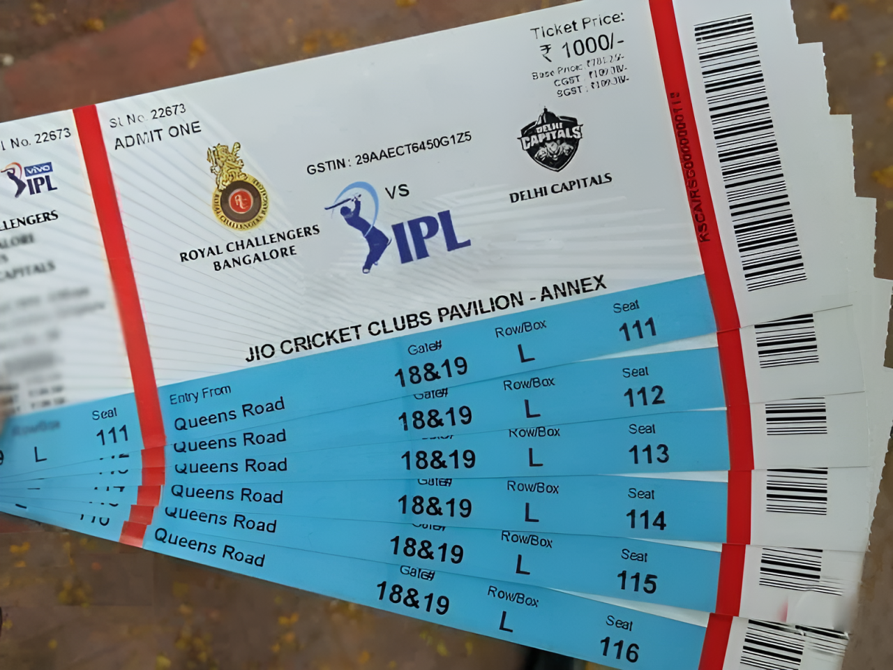 Jaipur IPL Ticket Prices