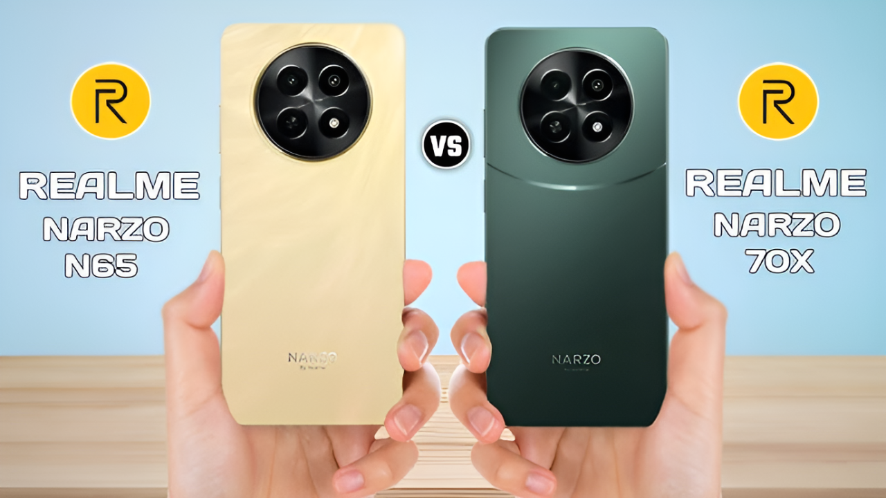 Realme Narzo 70 Turbo 5G vs Realme Narzo N65 5G