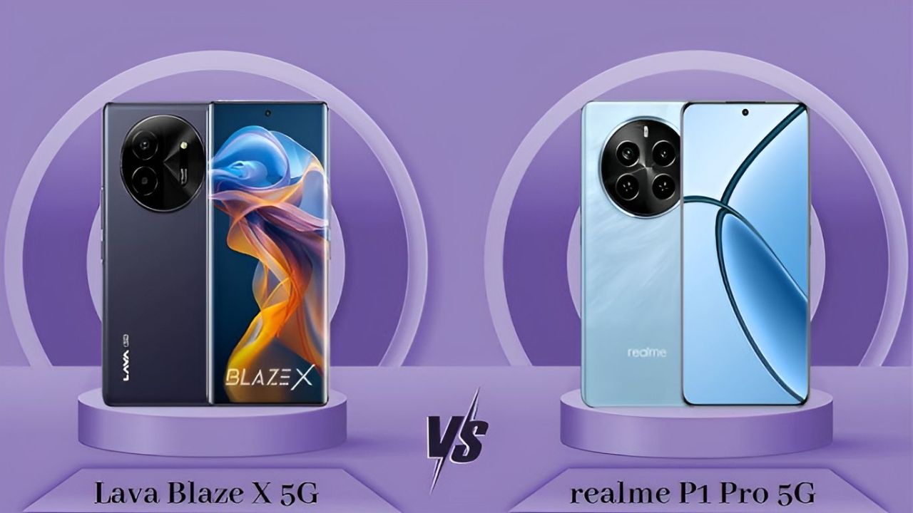 Realme P1 5G vs Lava Blaze X 5G