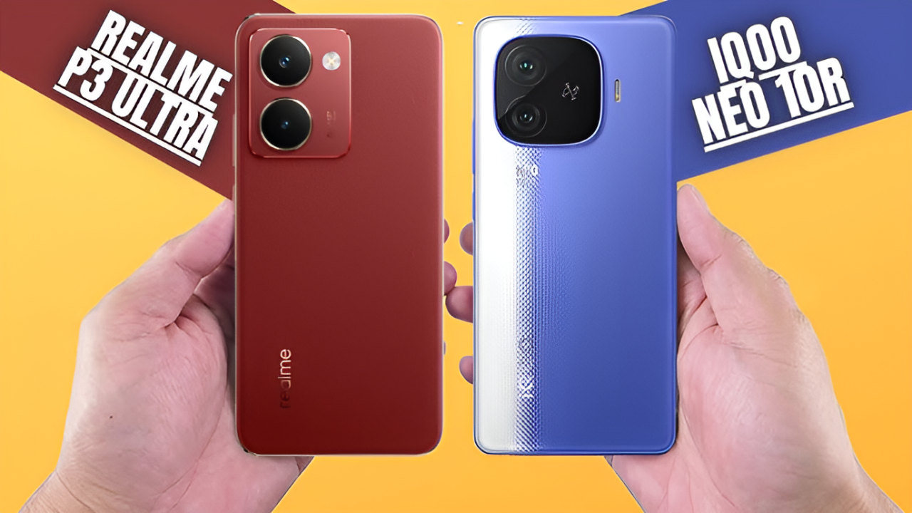 Realme P3 Ultra vs iQOO Neo 10R