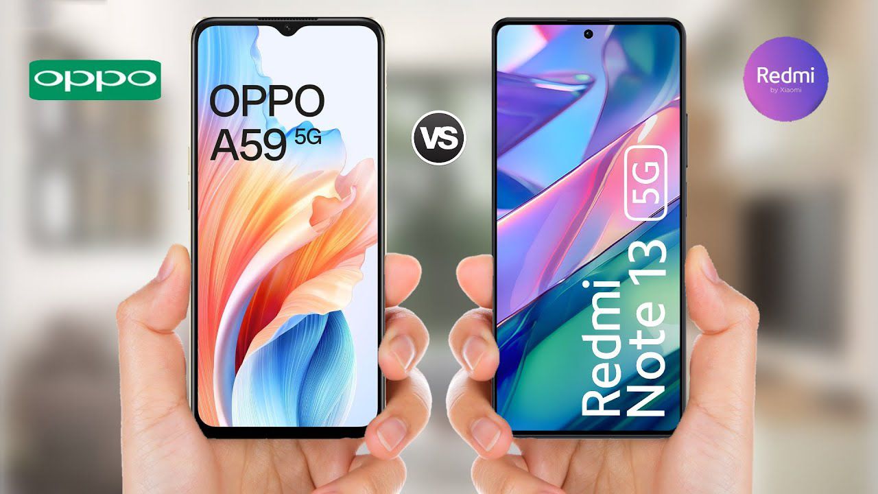 Redmi Note 13 5G vs. Oppo A59 5G