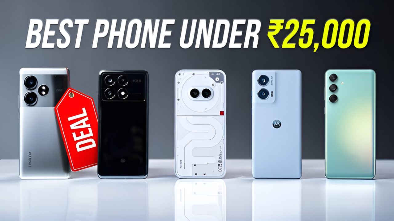 Top Smartphones Under ₹25,000
