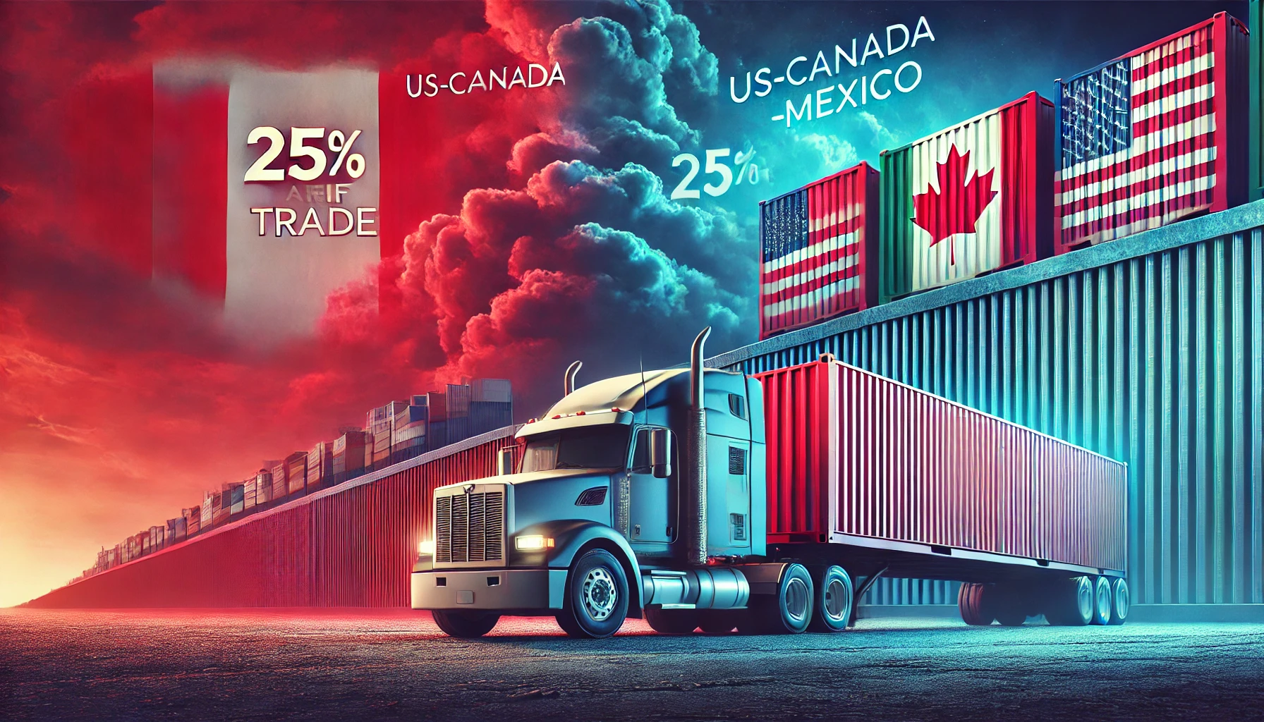 Trump Imposes 25% Tariff on Canada and Mexico