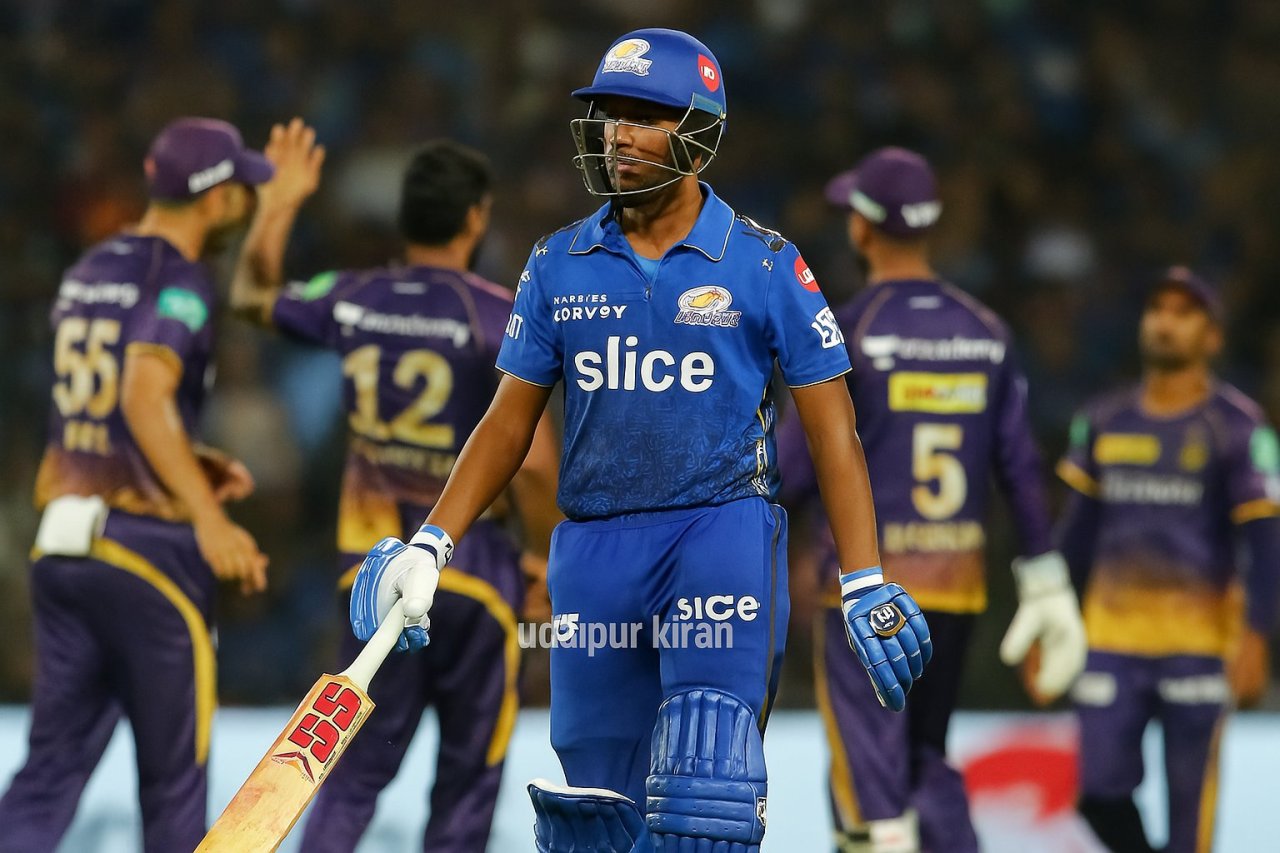 Tilak Varma retired out