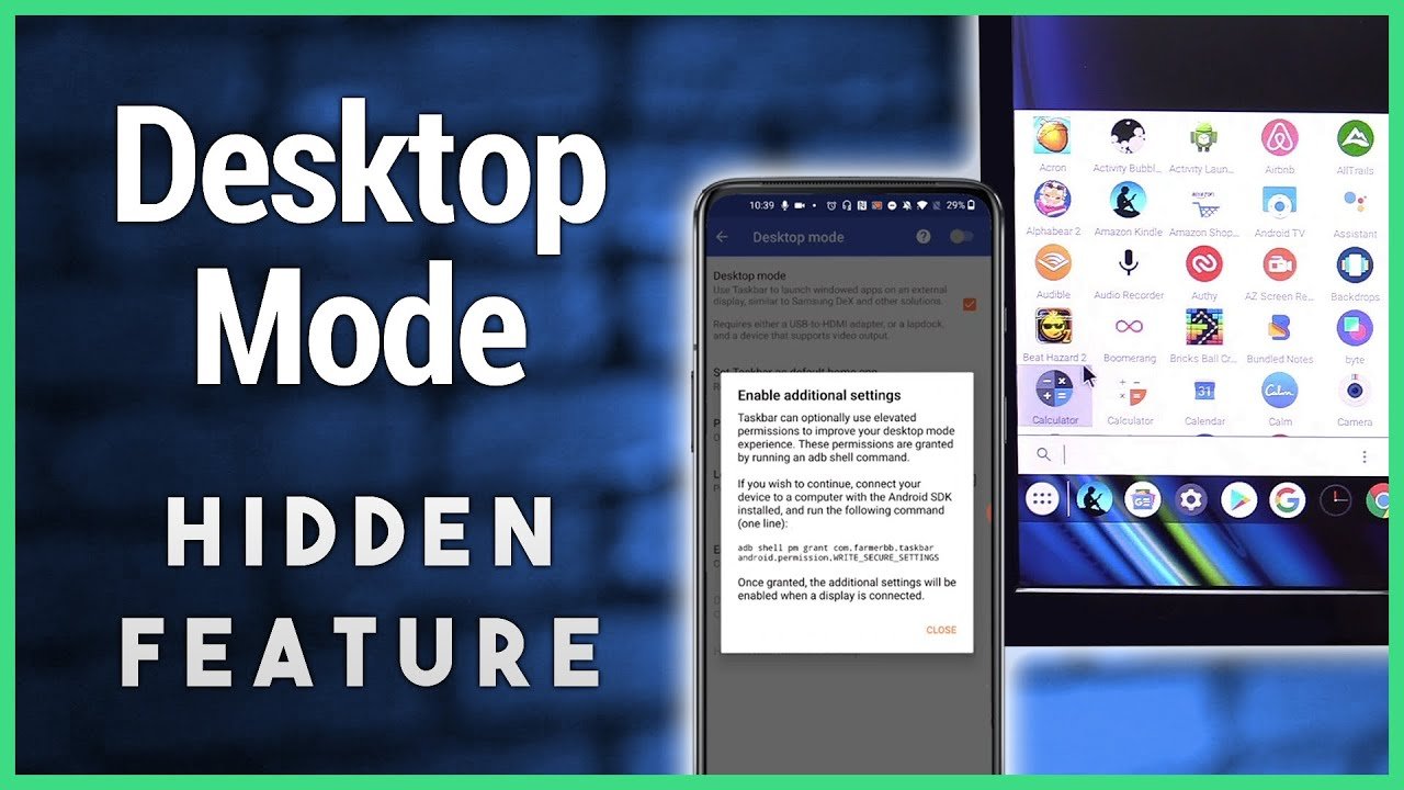 Android Desktop Mode