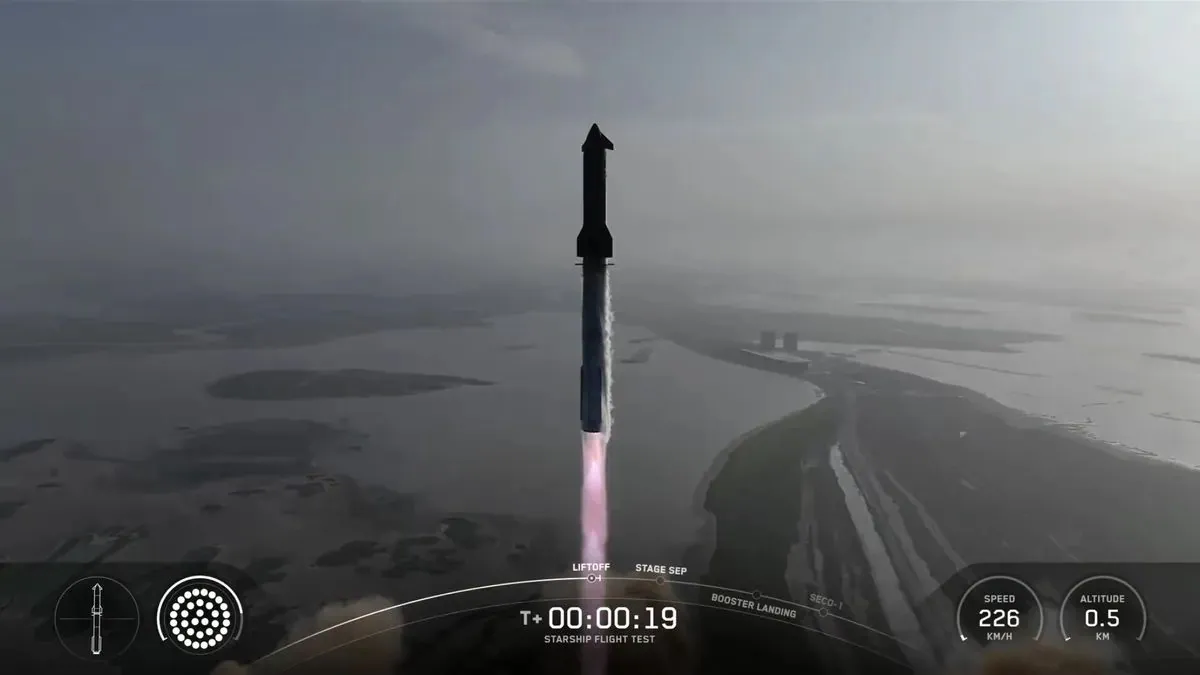 SpaceX Starship Flight 9 Reuses Booster