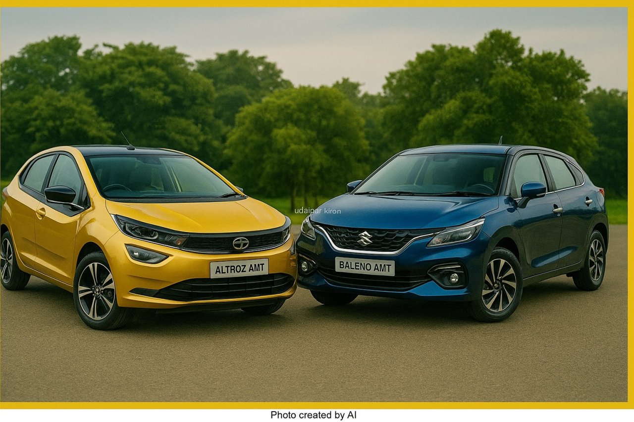Tata Altroz AMT vs Maruti Suzuki Baleno