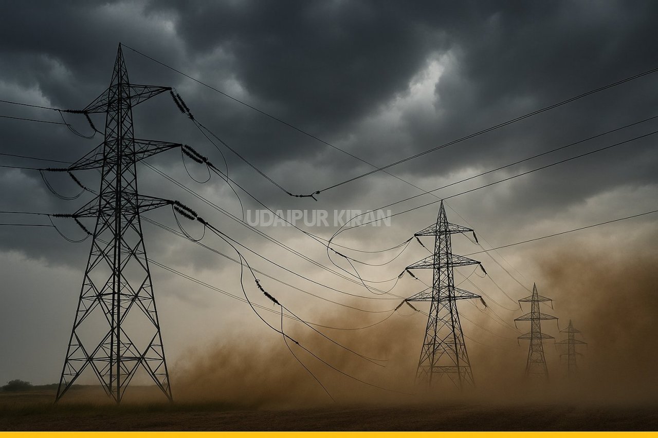 Windstorm Damages Transmission Lines