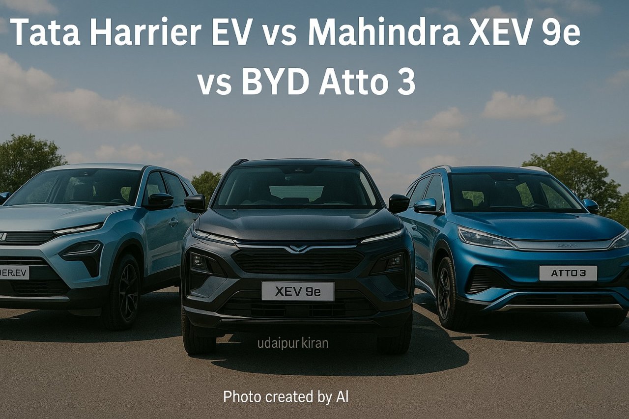 Tata Harrier EV vs Mahindra XEV 9e