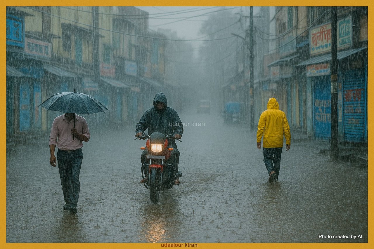 Heavy Rain Hits Rajasthan