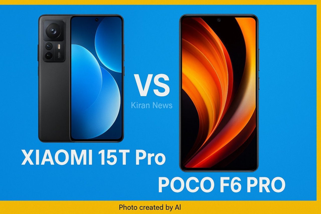 Xiaomi 15T Pro vs Poco F6 Pro