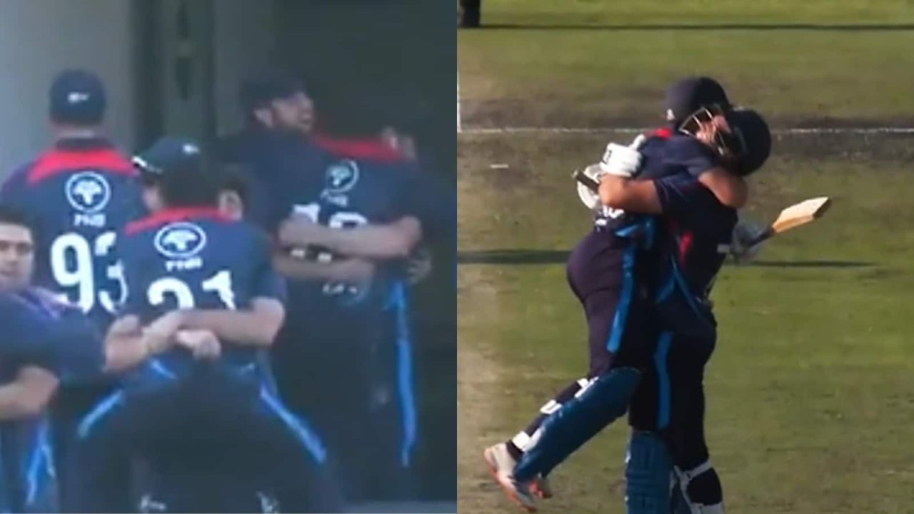 Namibia Stuns South Africa with Last-Ball Victory in Historic T20I Upset | Udaipur Kiran Namibia Stuns South Africa with Last-Ball Victory in Historic T20I Upset | Udaipur Kiran
