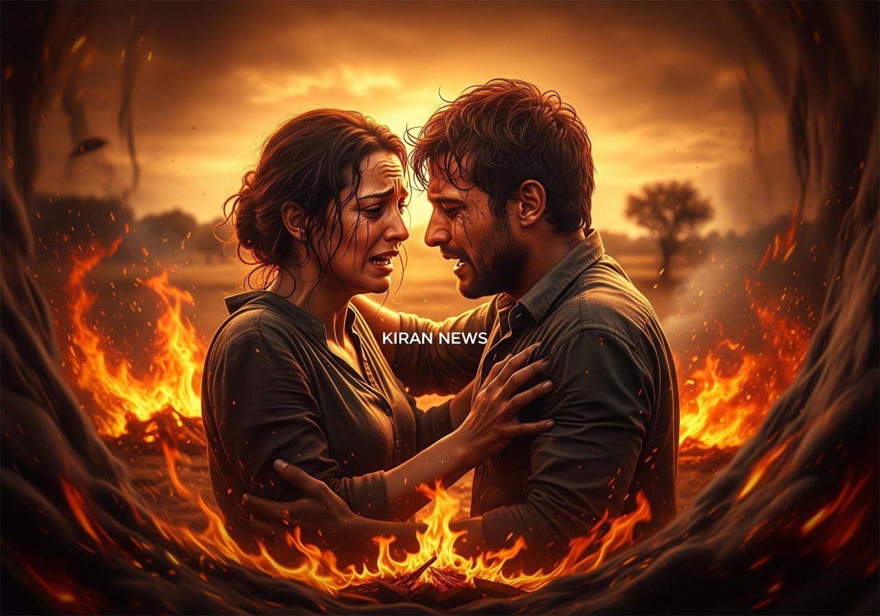 Lovers Set on Fire