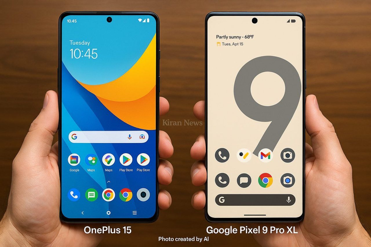 OnePlus 15 vs Pixel 9 Pro XL