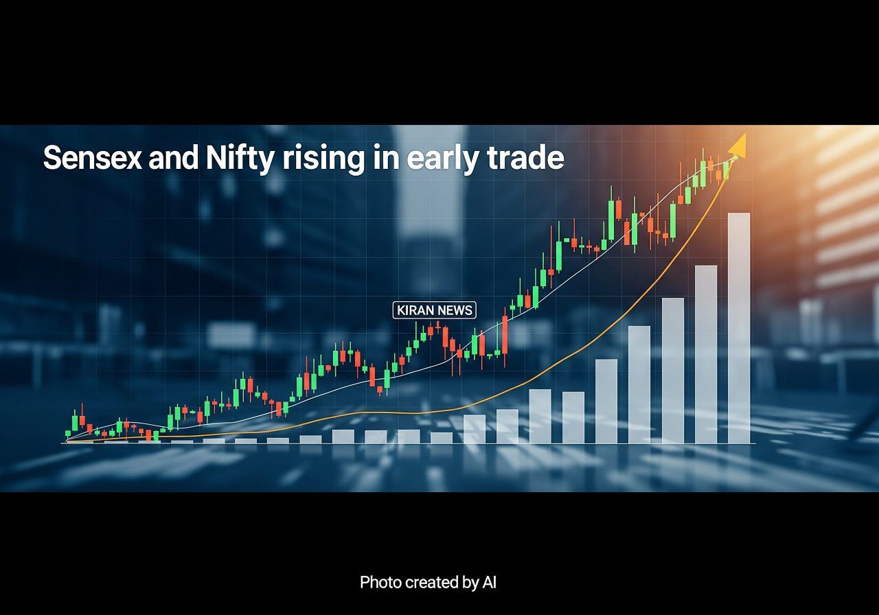 Sensex, Nifty Rise in Early Trade