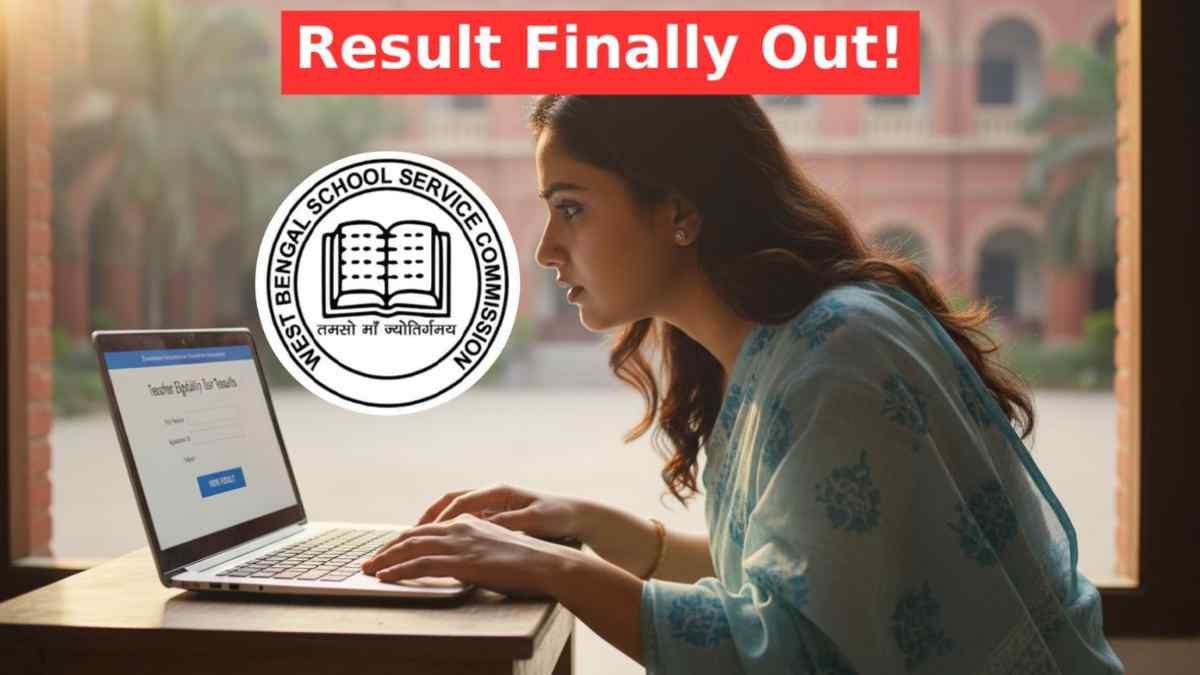 WBSSC teacher recruitment results