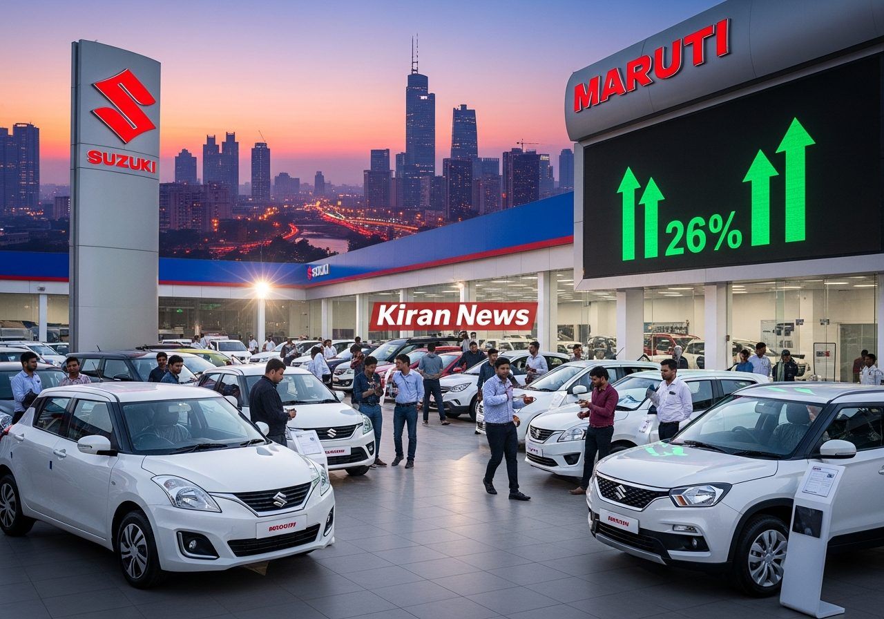 Maruti Suzuki India rises on adding 502 new service touchpoints in FY26