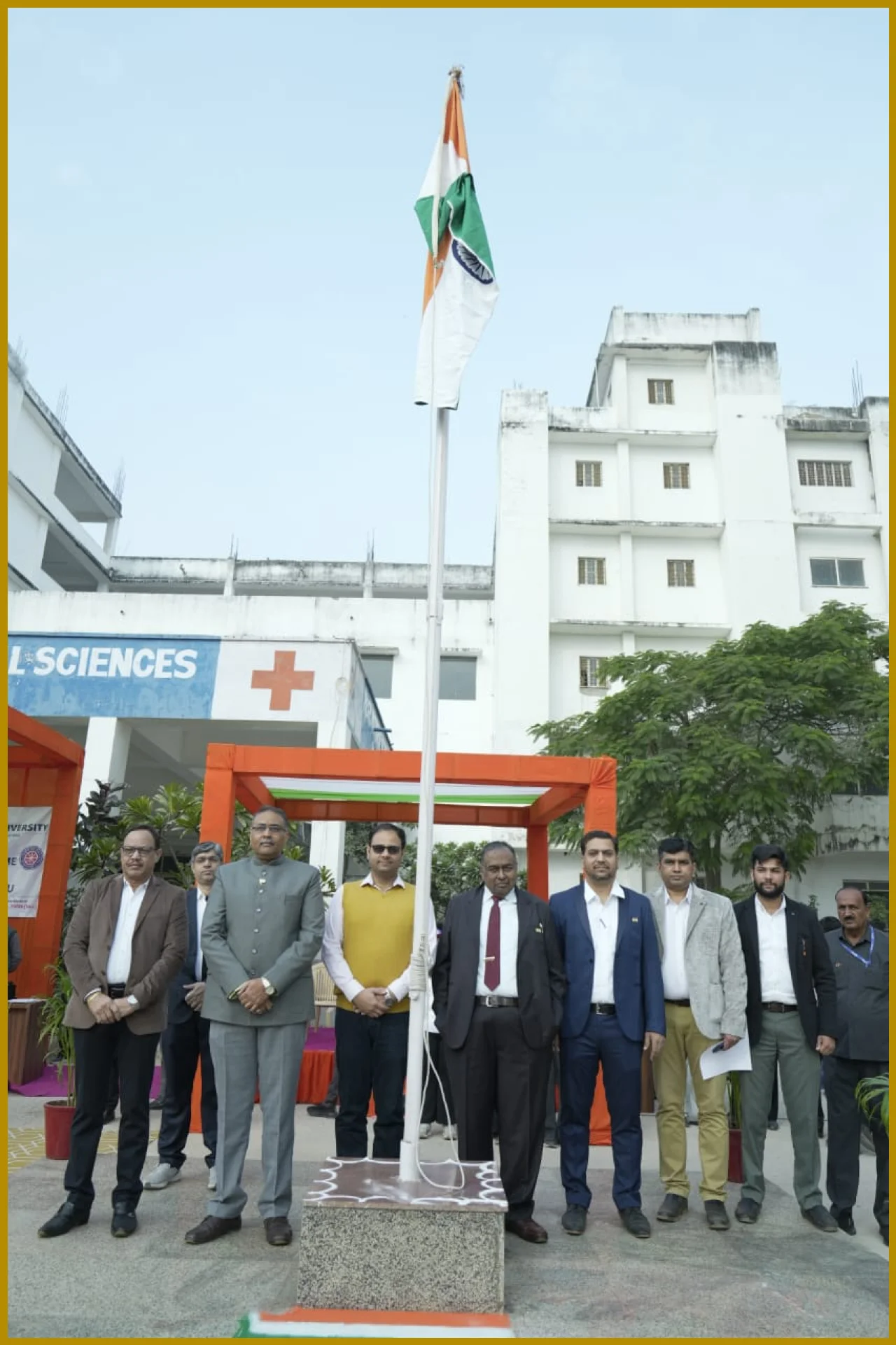 Sai Tirupati University Celebrates 77th Republic Day with Patriotic Fervour | Udaipur Kiran