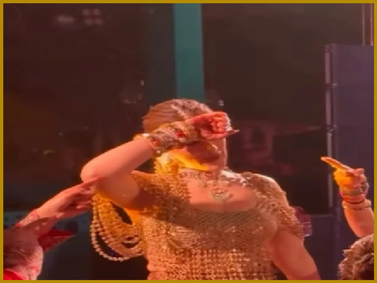 Kriti Senon Dances Joyfully at Sister Nupur Senon’s Haldi and Sangeet Ceremonies