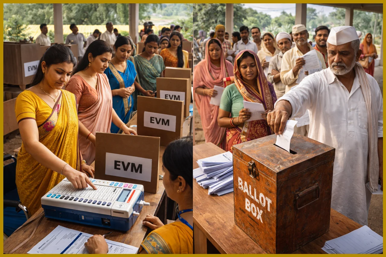 EVMs for Zila Parishad