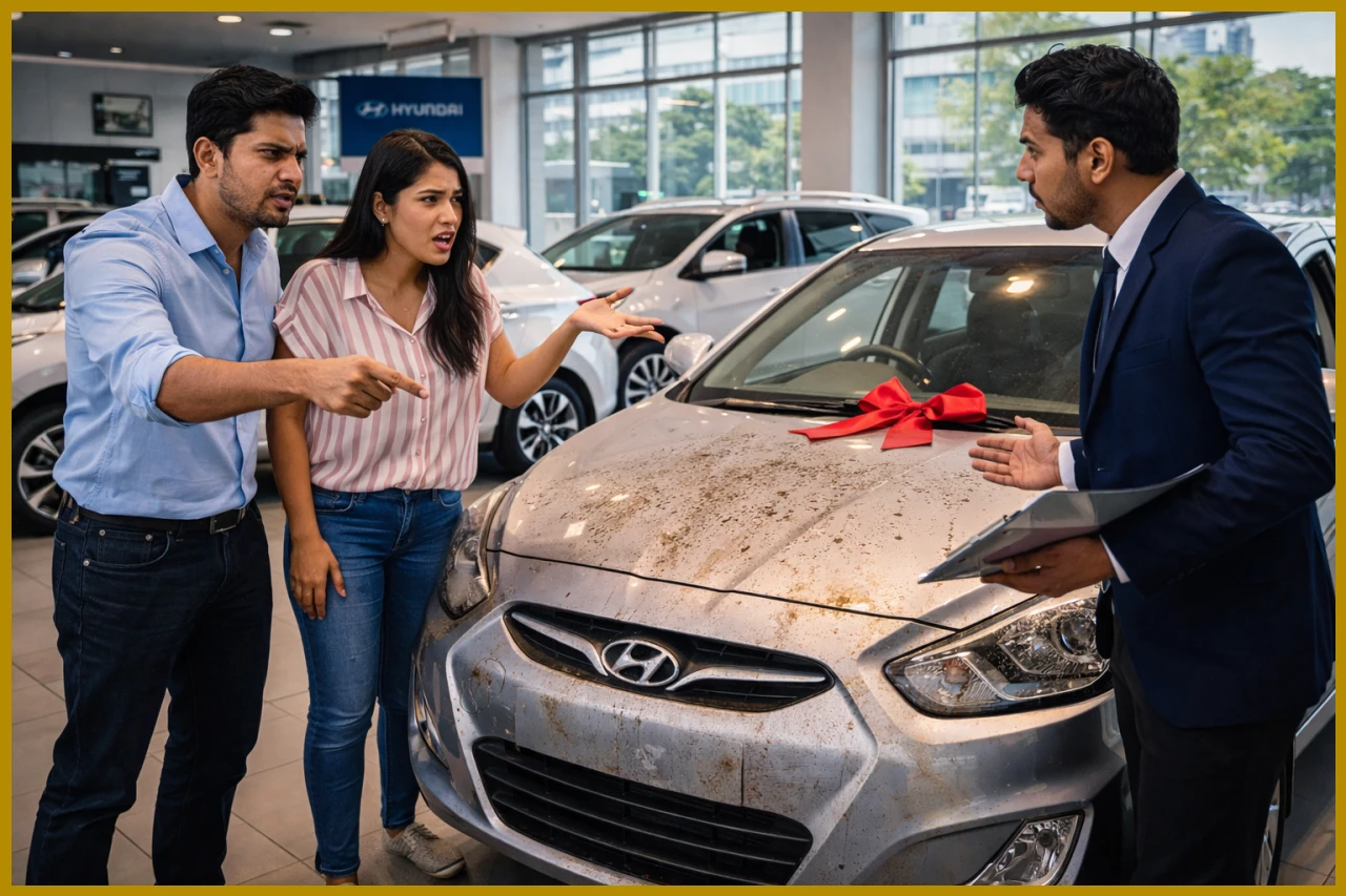 Hyundai Dealer Accused of Selling Old Car as New