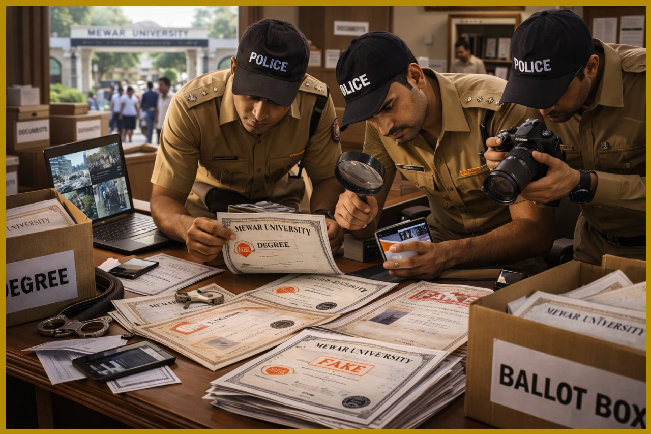 Mewar University Fake Degree