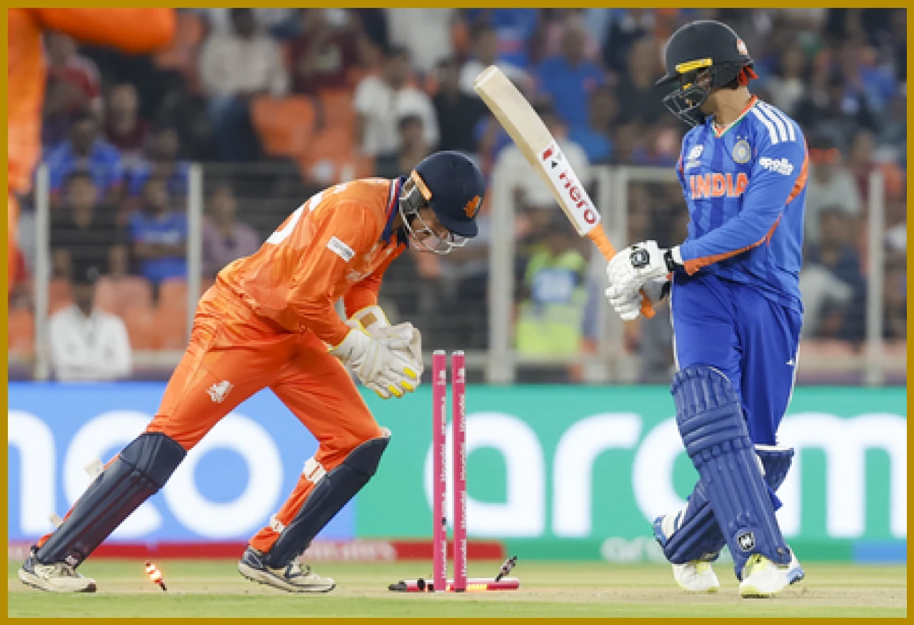 Abhishek Sharma Struggles Again in T20 World Cup