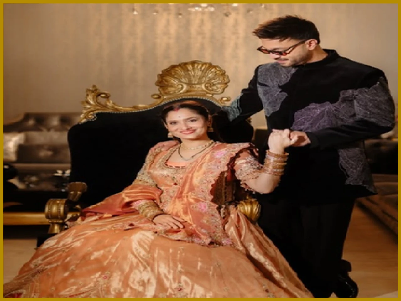 Ankita Lokhande and Vicky Jain Hint at Big News for Mahashivratri