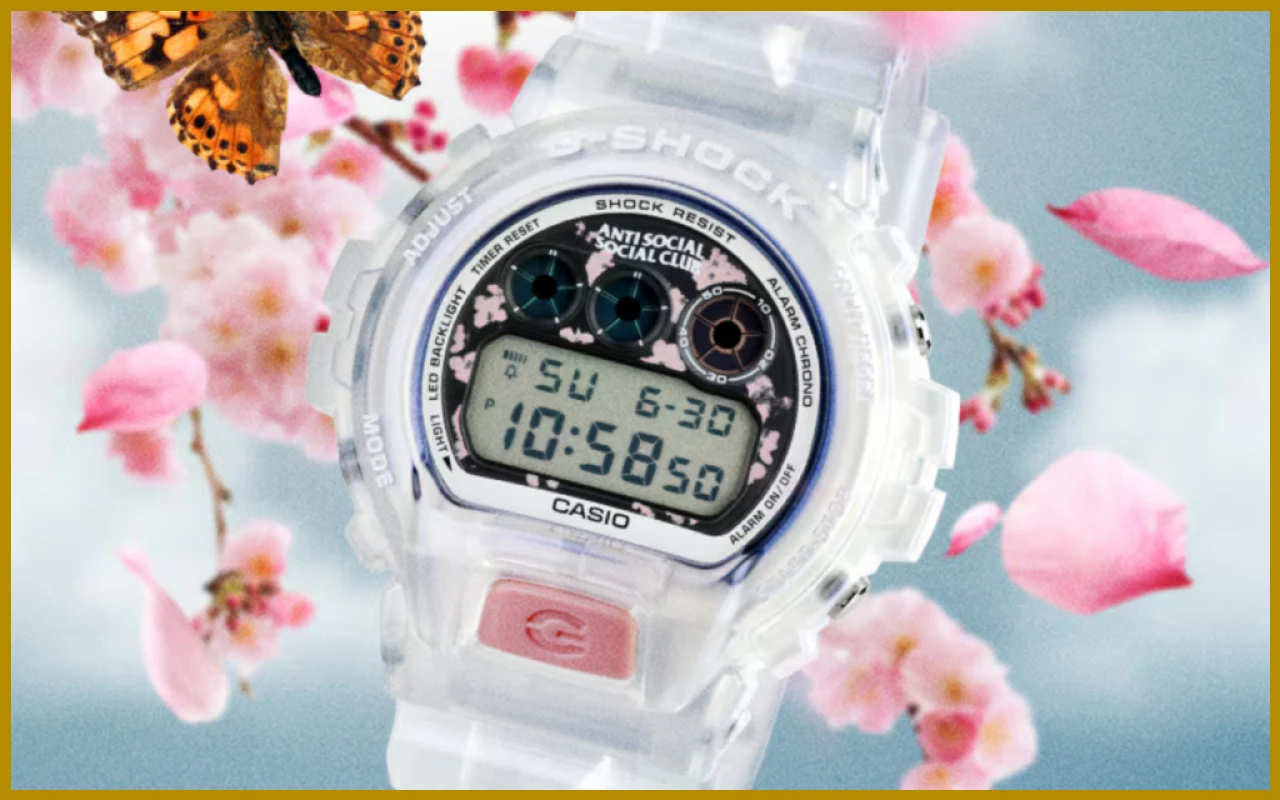 Casio Unveils G-Shock Watch with ASSC Collaboration