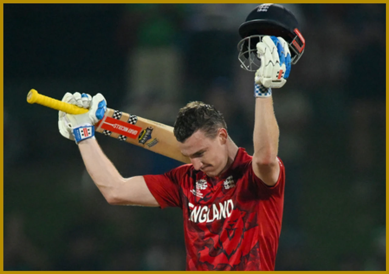 Harry Brook Shines as England Secures Semi-Final Spot in T20 World Cup