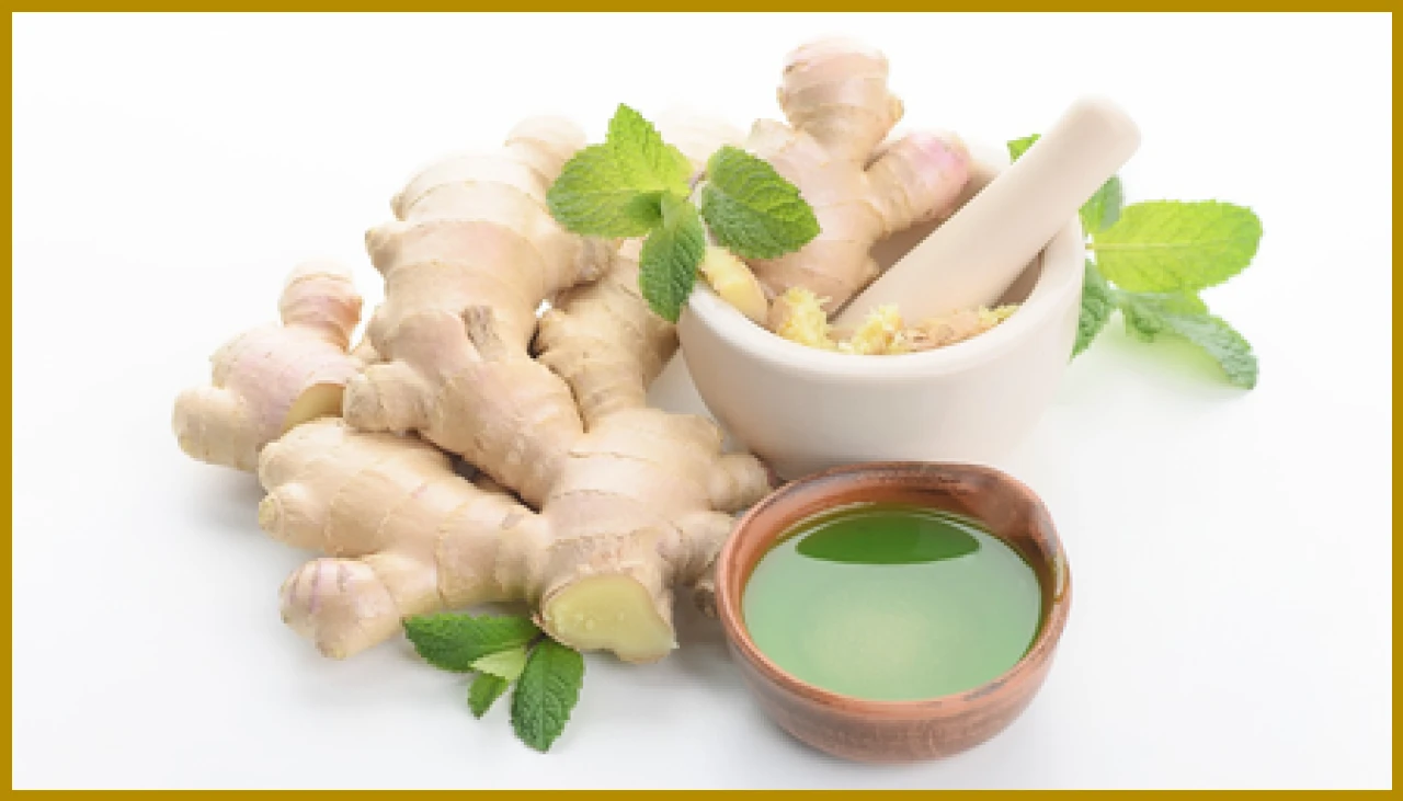 Healthy Tulsi-Ginger Drink for Immunity Boost and Natural Glow