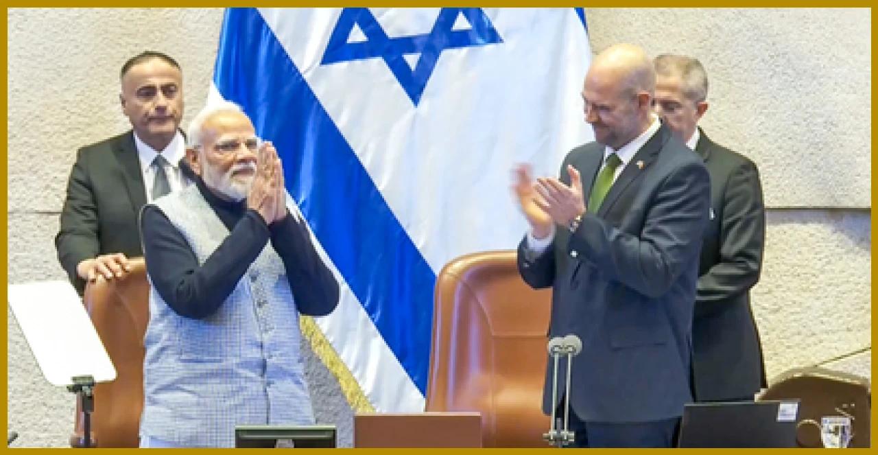 Modi Becomes First Indian PM to Address Israeli Parliament