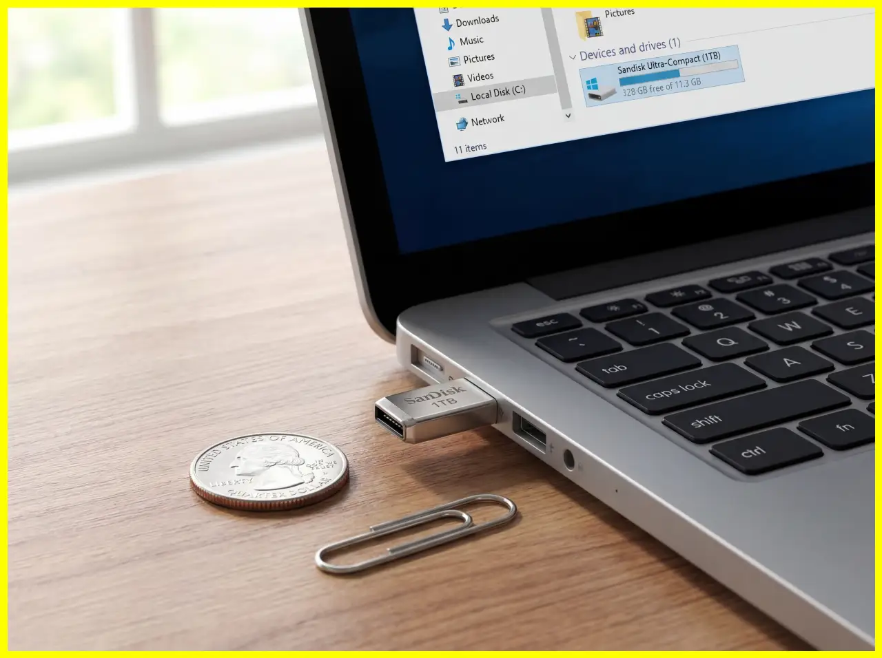 Sandisk Extreme Fit USB-C Flash Drive