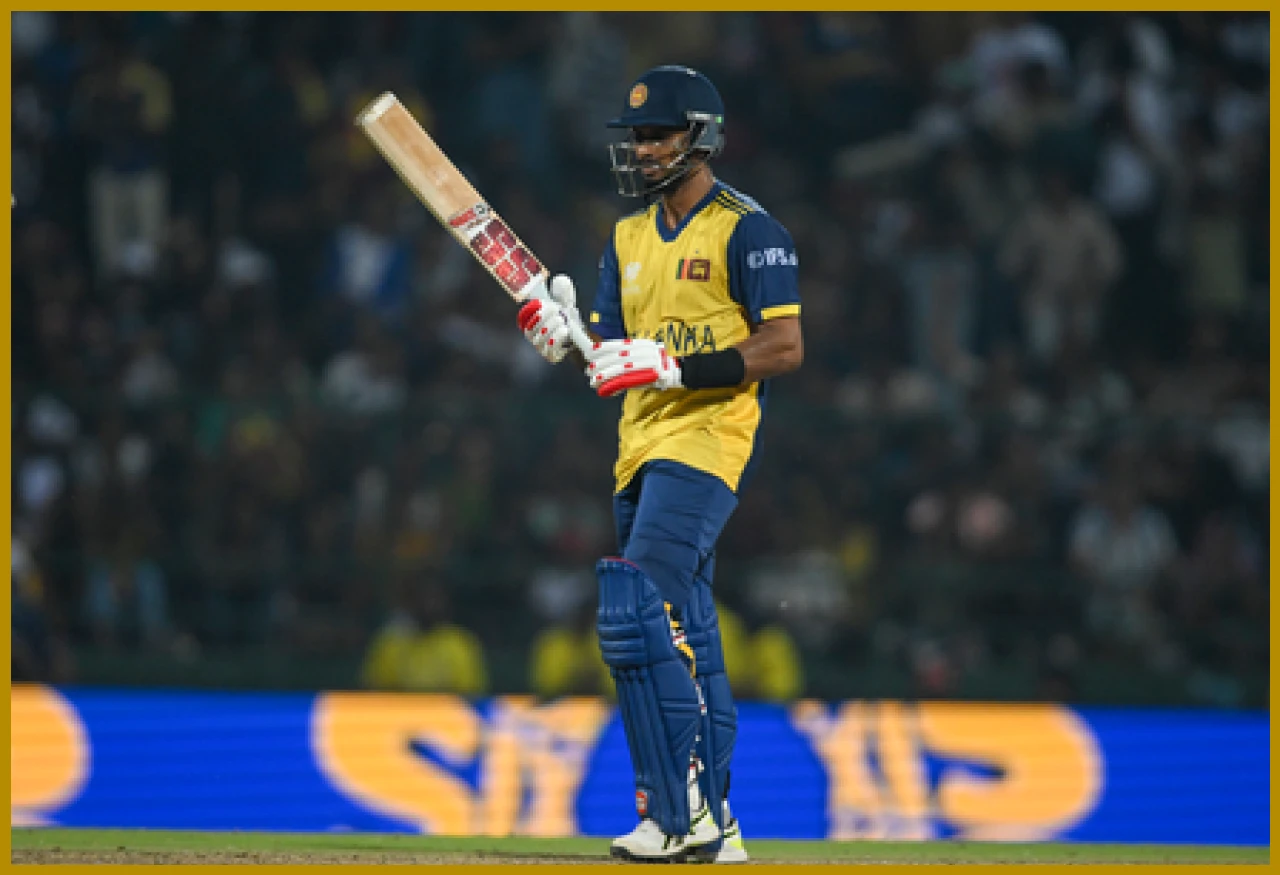 Dasun Shanaka Makes History Despite Sri Lankas Narrow Loss in T20 World Cup