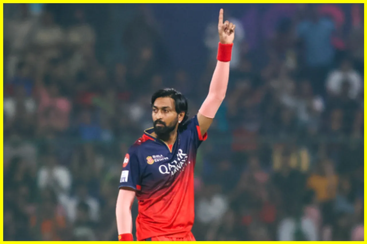 Krunal Pandya: RCBs Lucky Charm Secures First Title in Debut Season