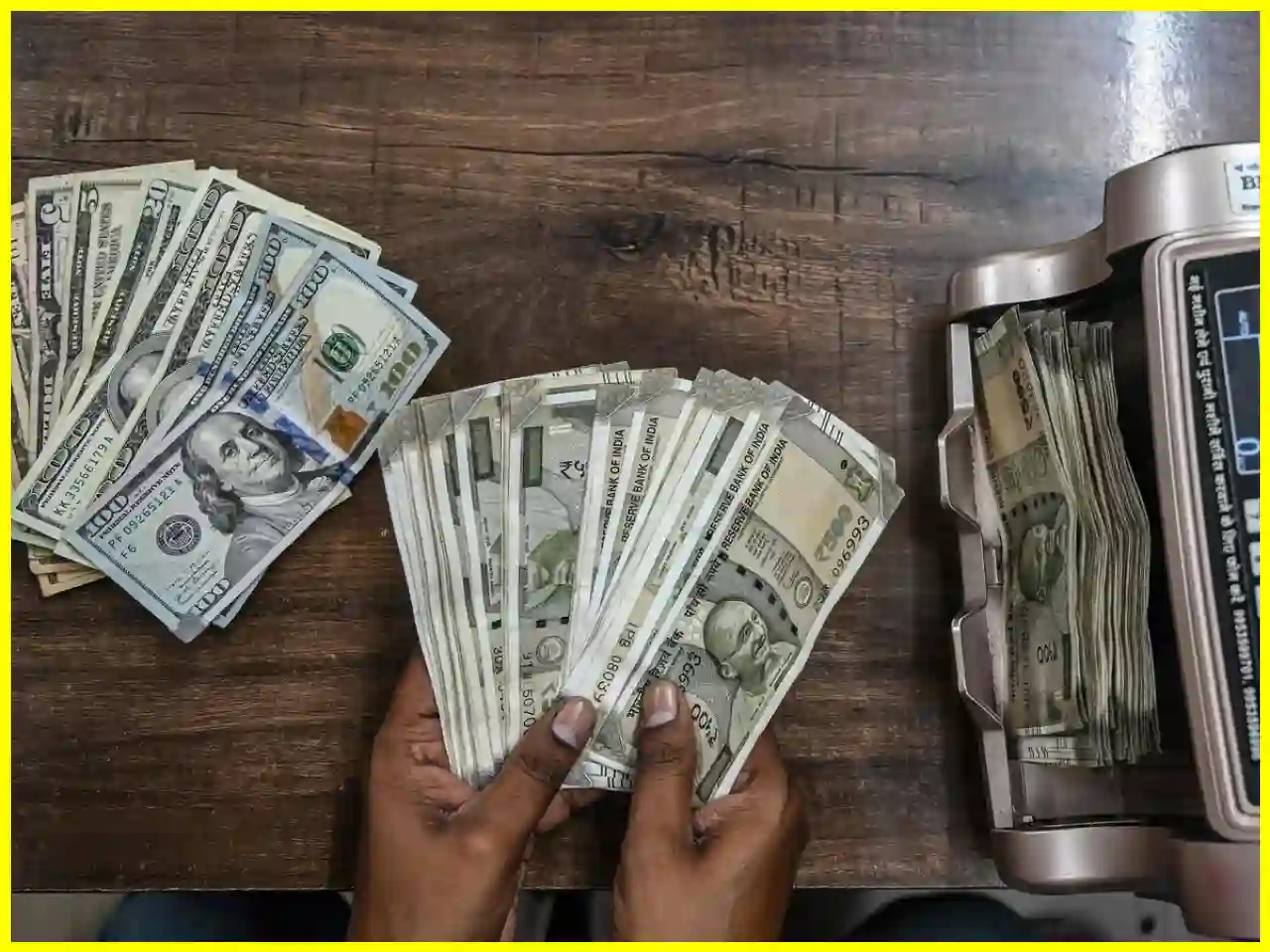 Rupee Crosses ₹93 Against Dollar for the First Time