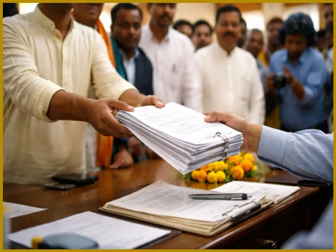 TMC and BJP Candidates File Nominations for Rajya Sabha Elections in West Bengal