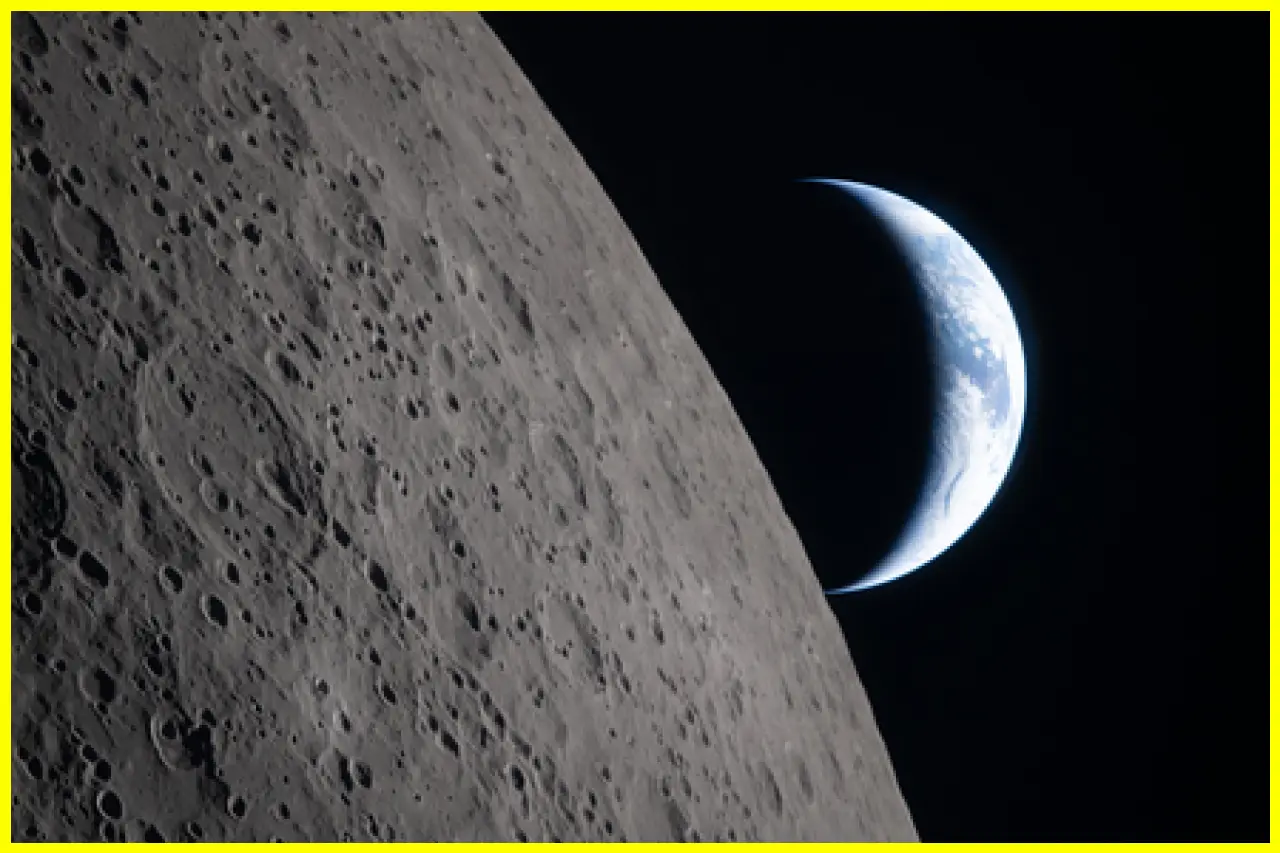 Stunning Images of Earth and Moon Captured by Artemis II Mission