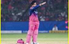 Vaibhavs Explosive Century Leads Rajasthan Royals to 228 Against SRH
