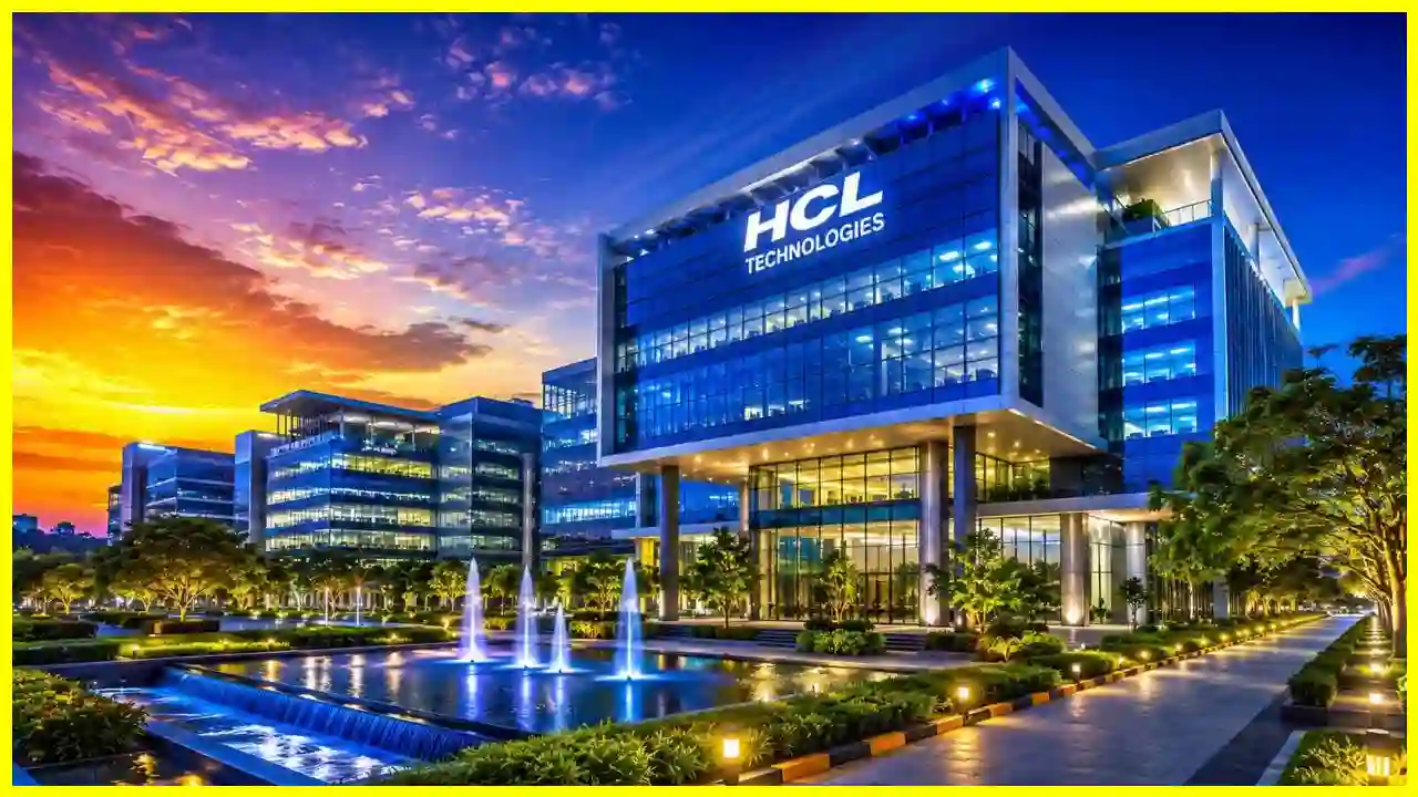 HCL Technologies trades higher on the BSE